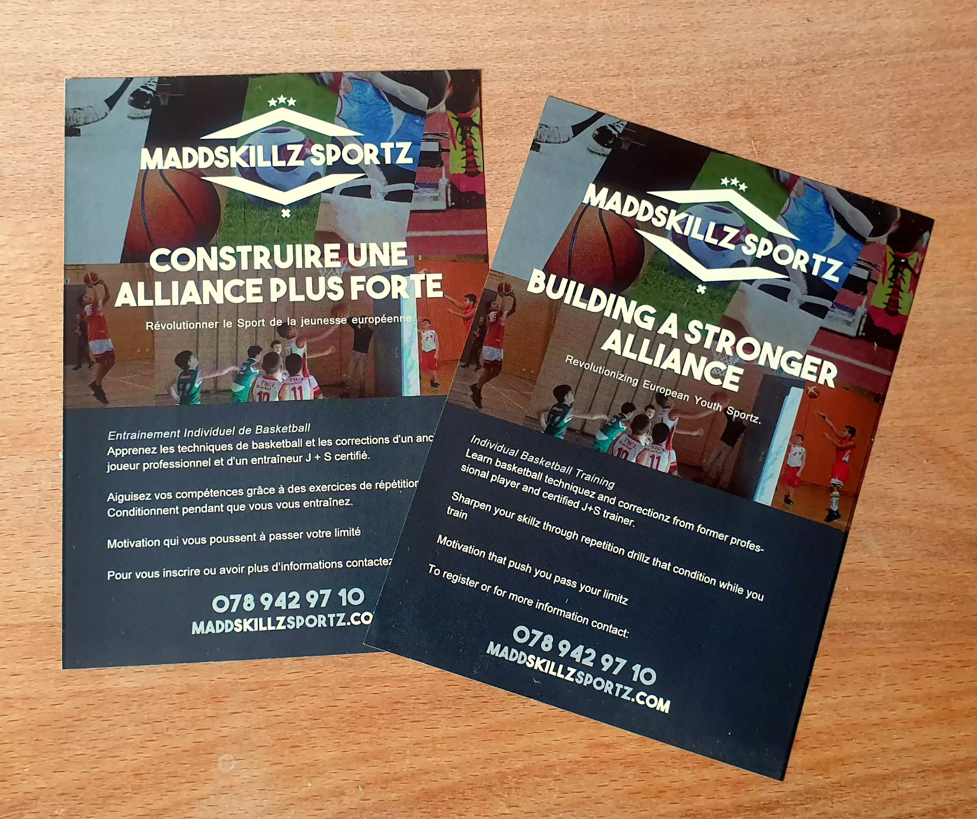 Maddskillz sportz Coaching flyers by Patrick Widmer