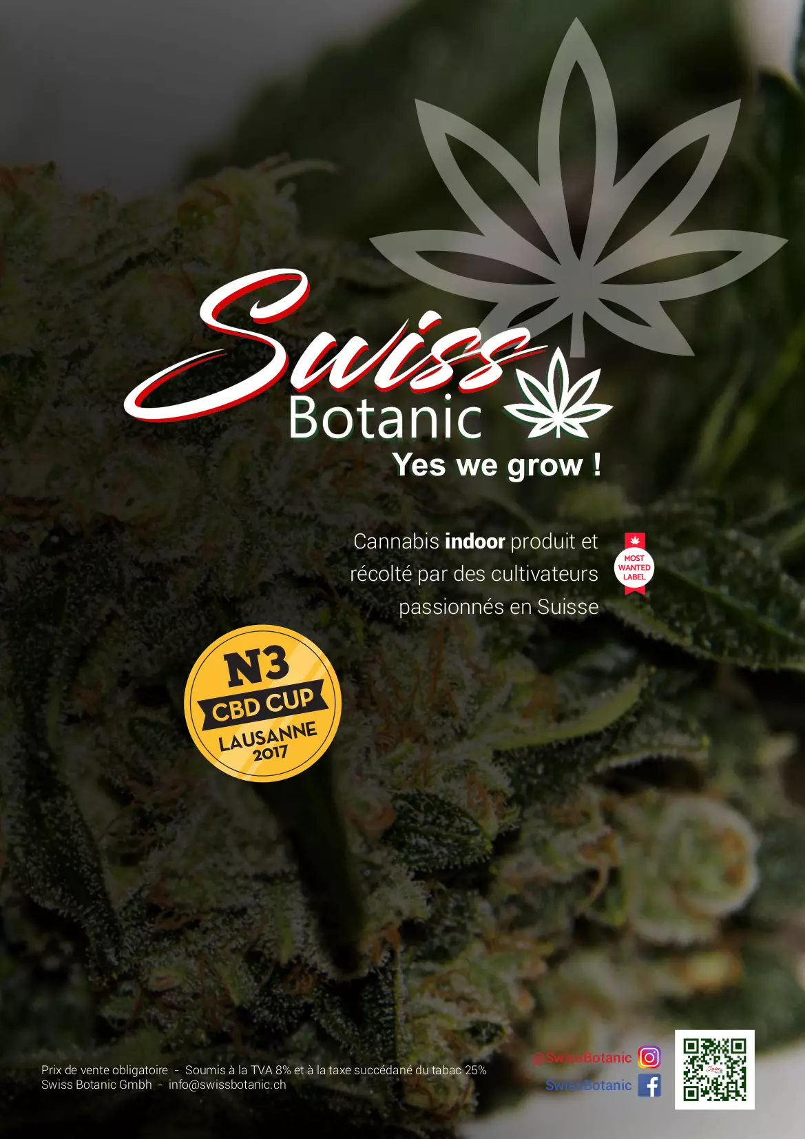 Swissbotanic poster minimalist A1 A3 by Patrick Widmer