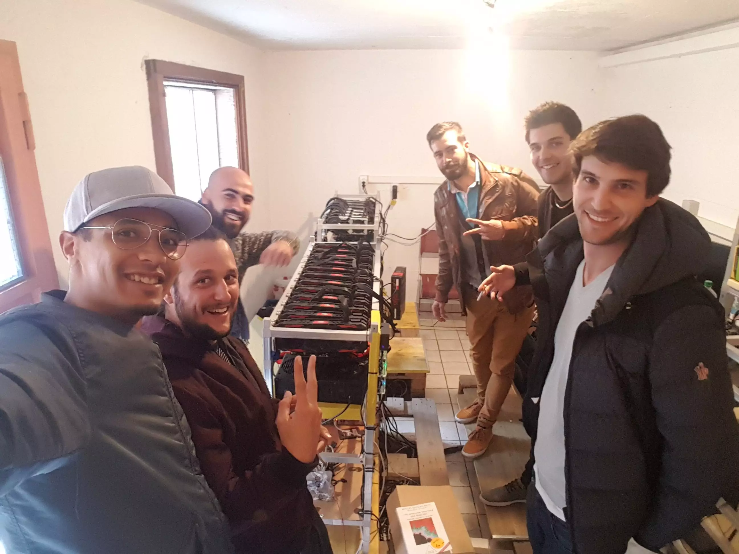 Photo alpine mining in Saxon Valais wallis