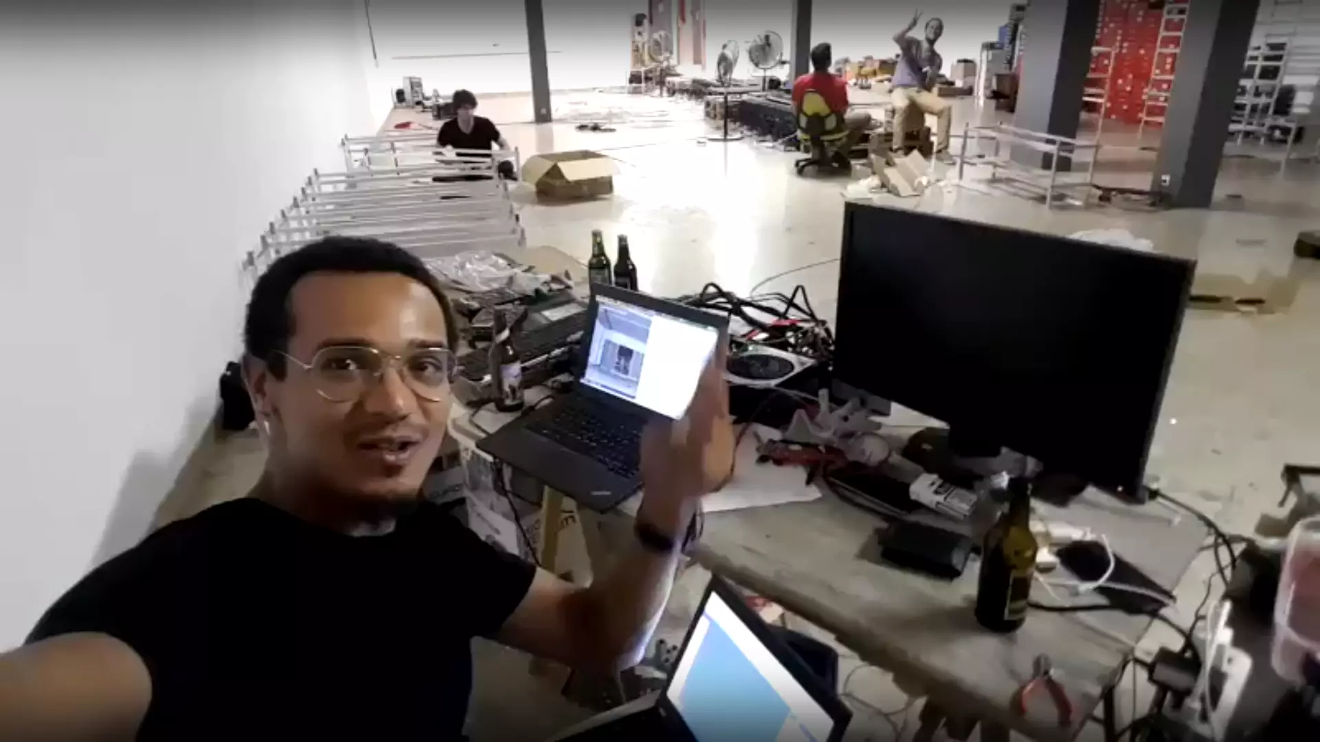 Photo alpine mining in Saxon Valais wallis