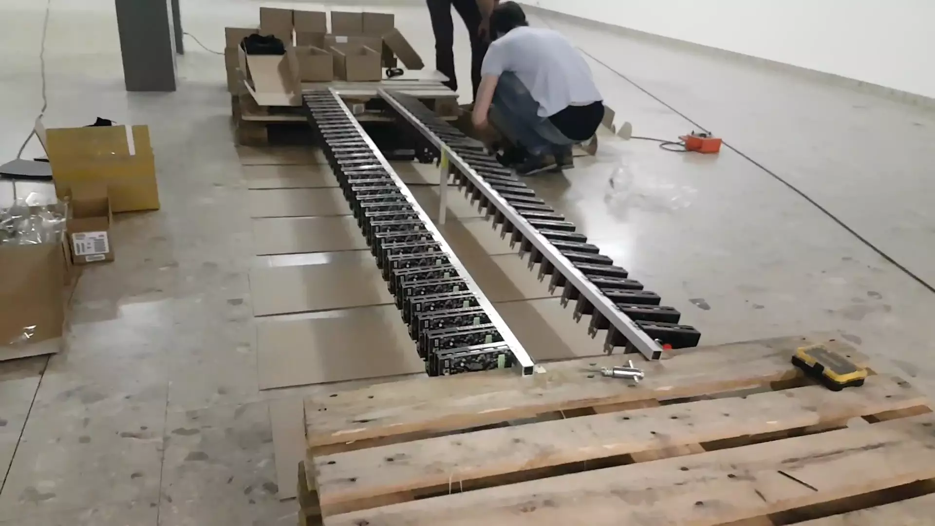 Photo alpine mining in Saxon Valais wallis