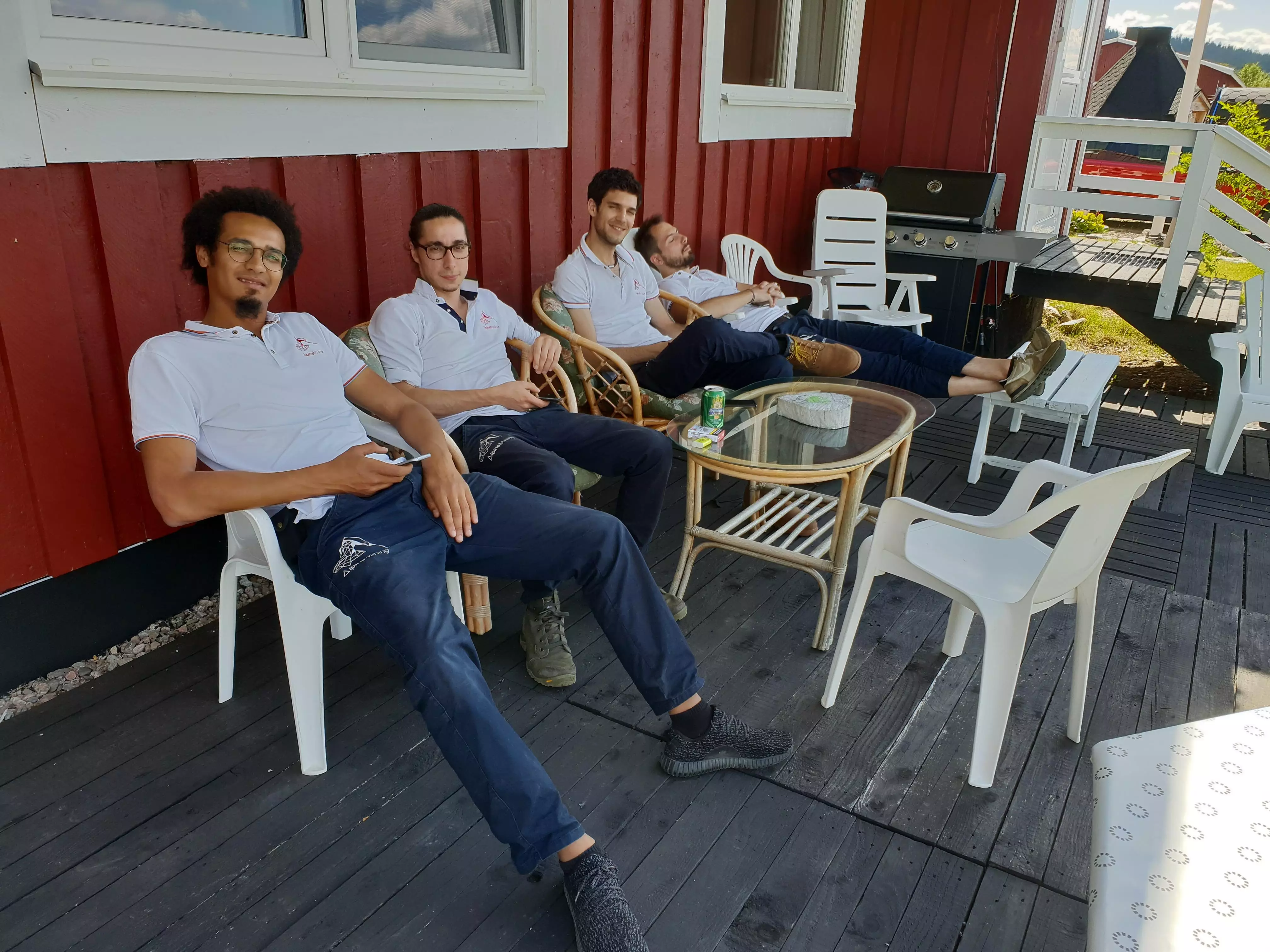 Photo alpine mining in Porjus Jokkmokk Norrbotten Sweden Arctic