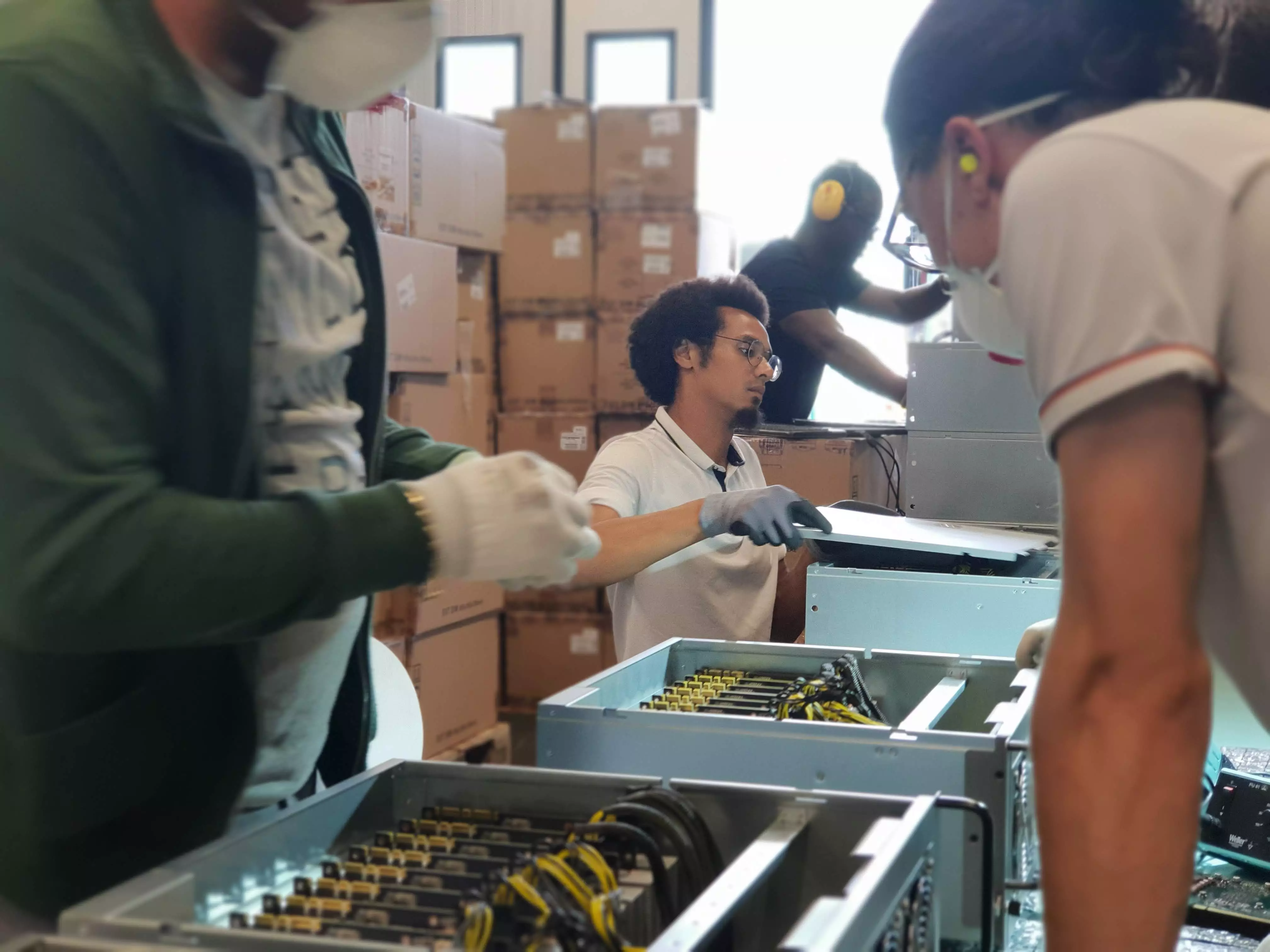 Photo alpine mining in Porjus Jokkmokk Norrbotten Sweden Arctic