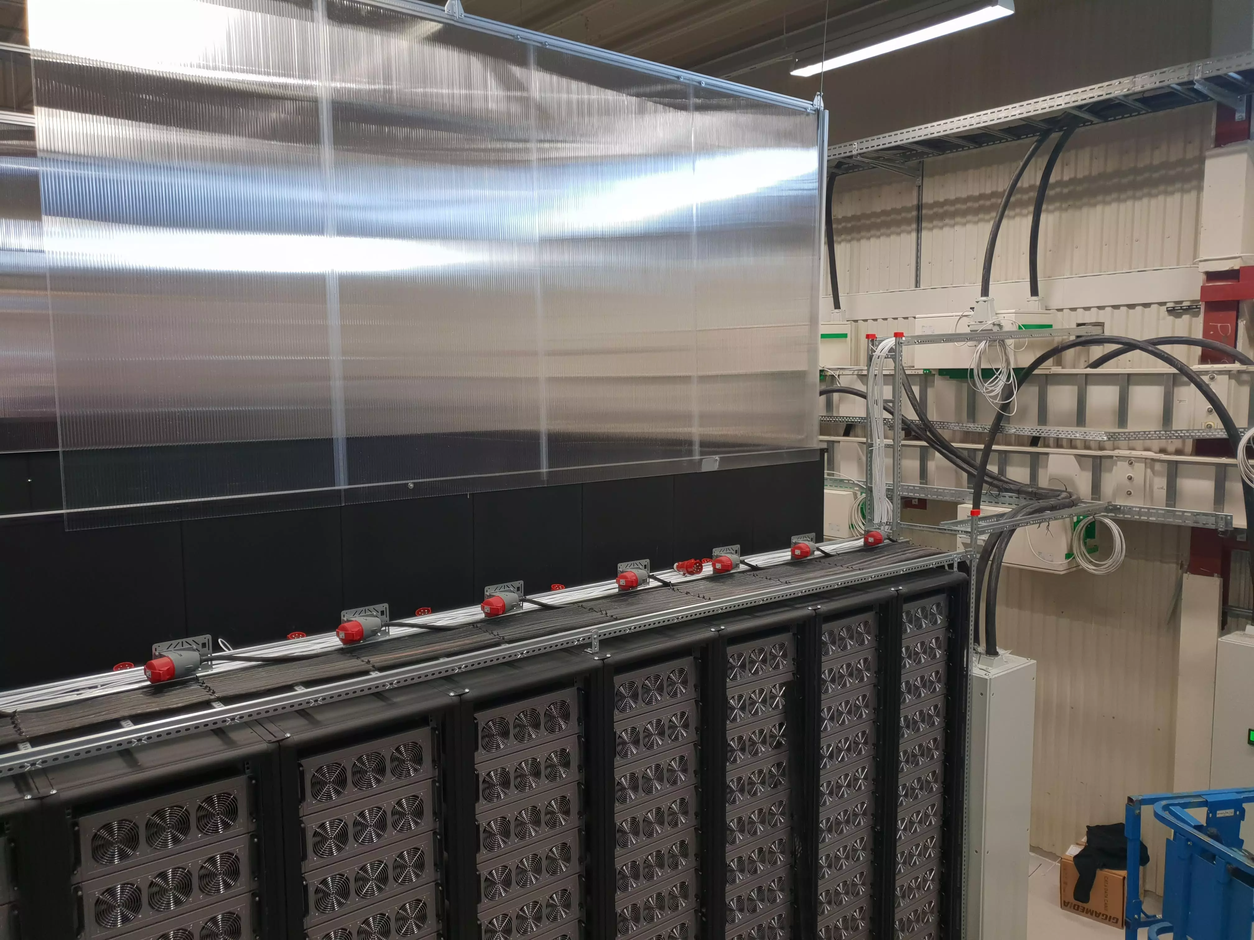 Photo alpine mining in Porjus Jokkmokk Norrbotten Sweden Arctic