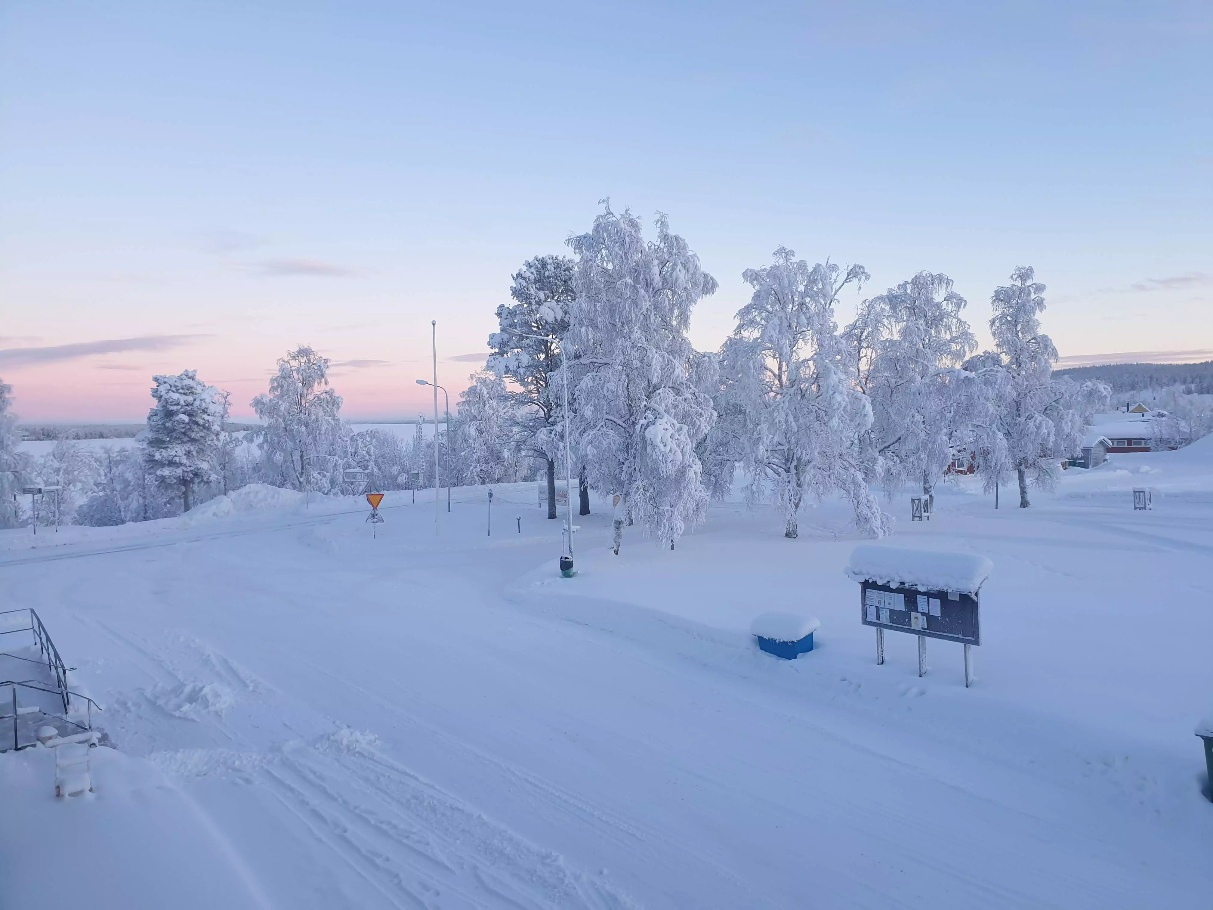 Photo alpine mining in Porjus Jokkmokk Norrbotten Sweden Arctic