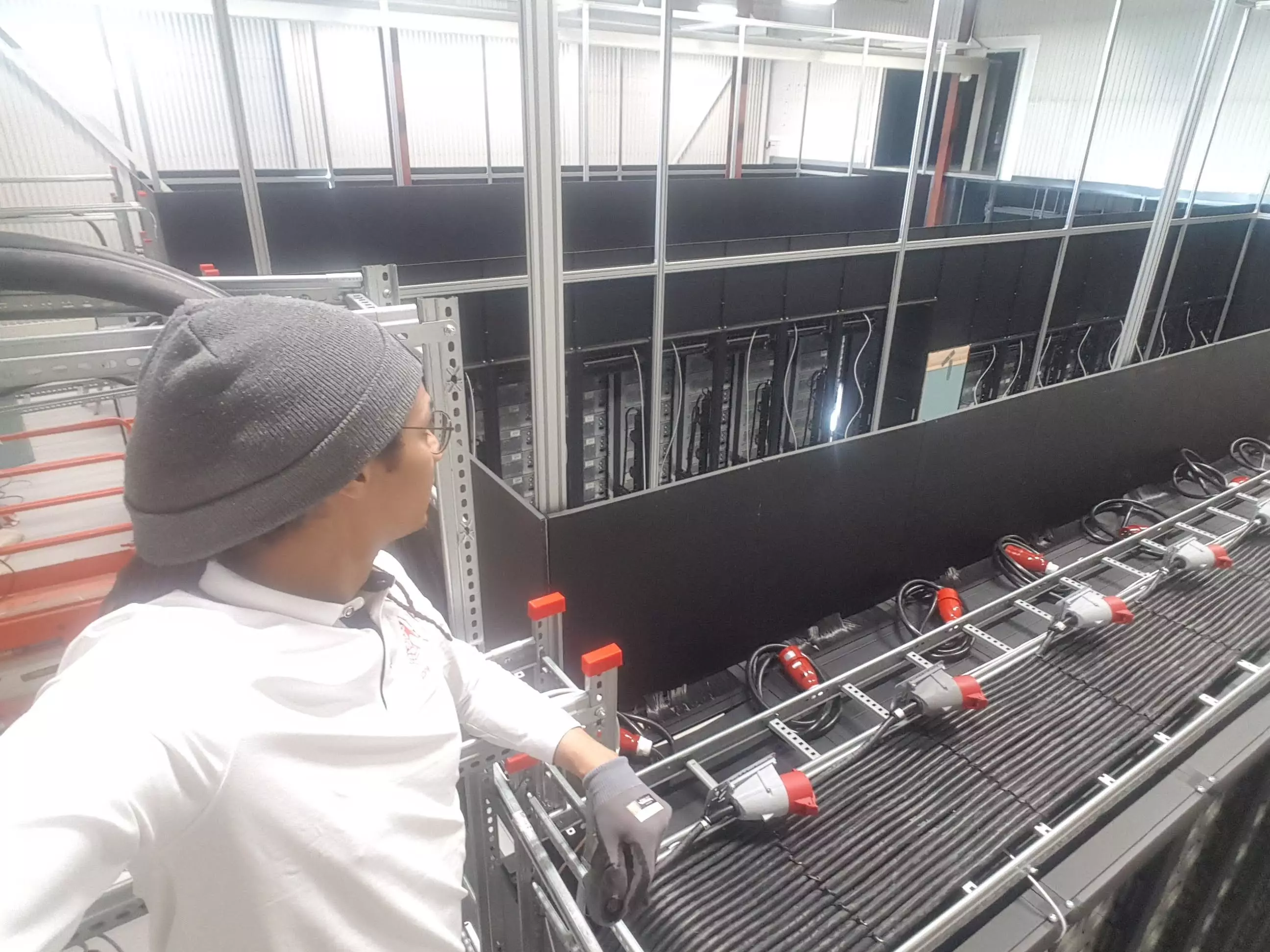 Photo alpine mining in Porjus Jokkmokk Norrbotten Sweden Arctic