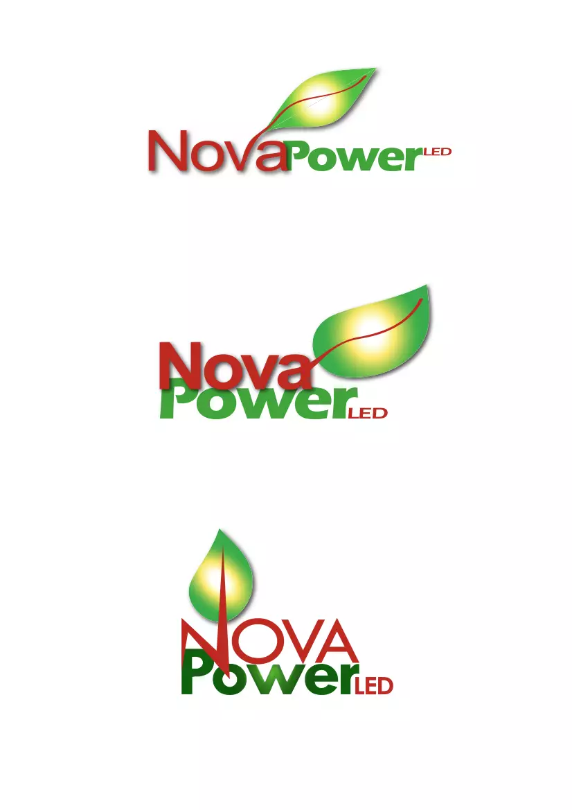 Novapowerled multiple logo test by Patrick Widmer