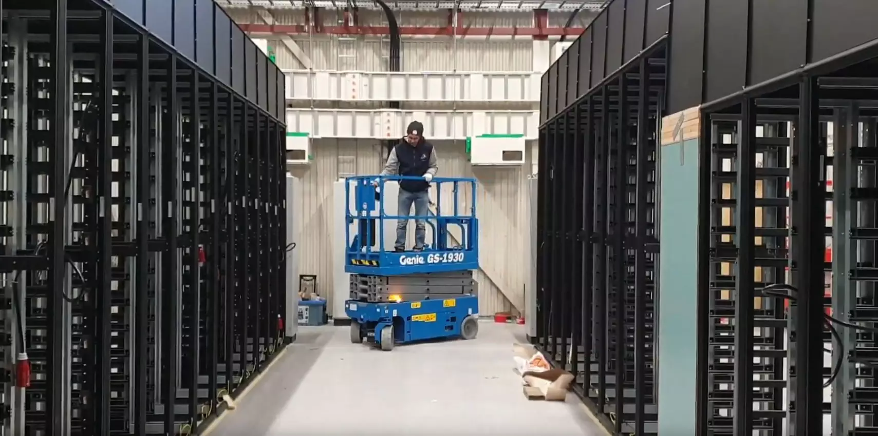 Photo alpine mining in Porjus Jokkmokk Norrbotten Sweden Arctic