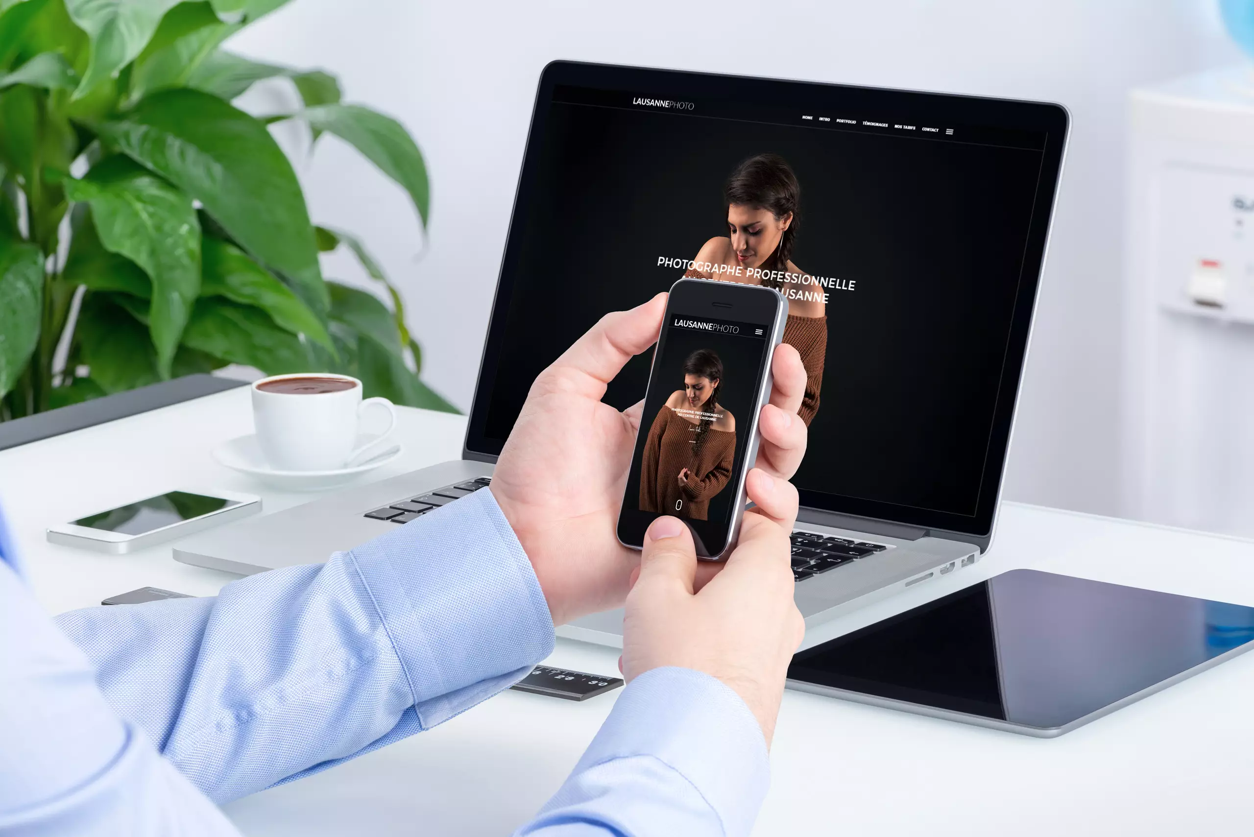 Lausanne photo lausanne homepage responsive by Patrick Widmer