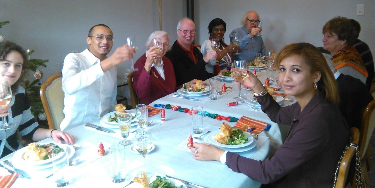 Helene Widmer family for christmas 2016 in Le Locle