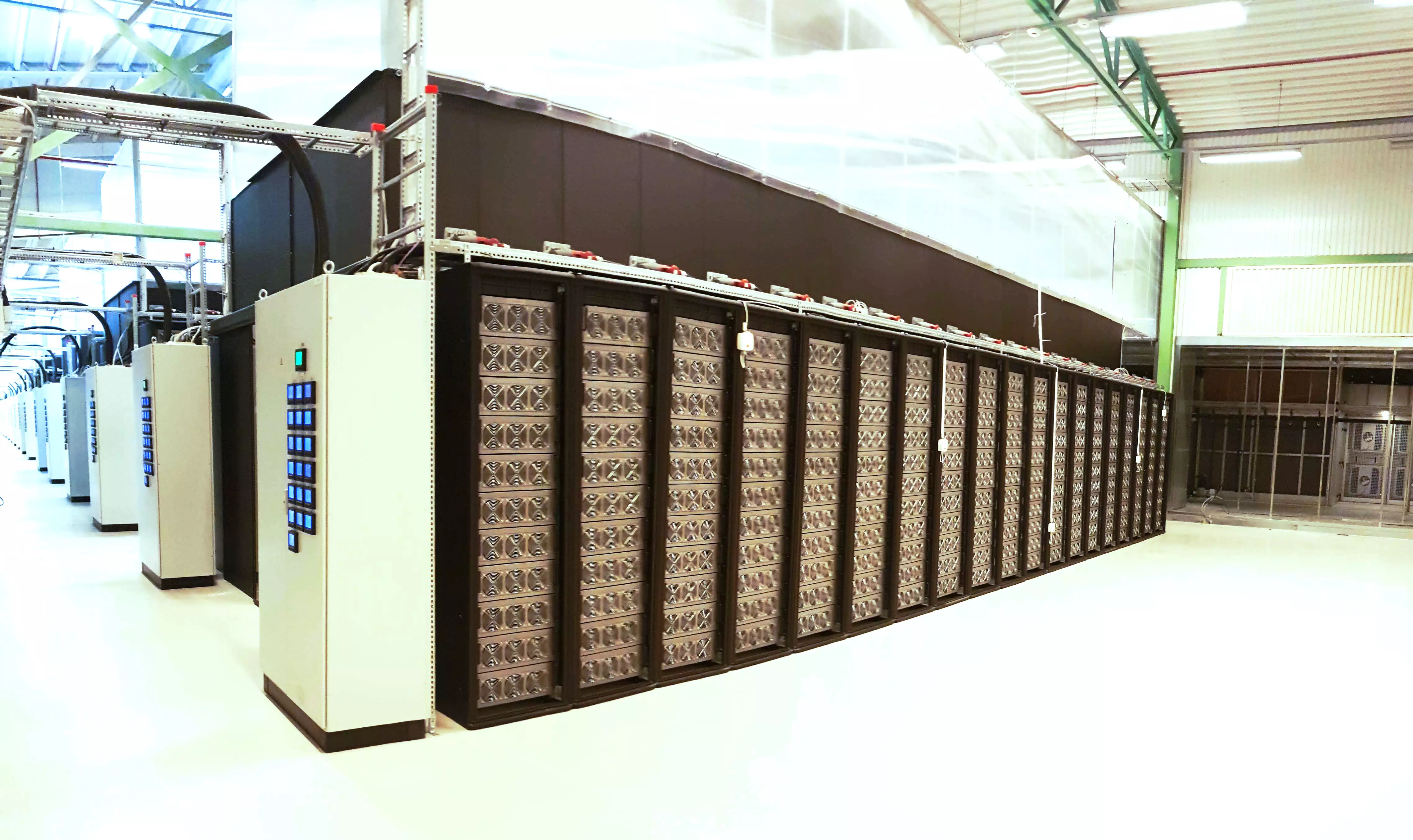 Pod rack mining system with electrical board alpine mining alpinetech by Patrick Widmer