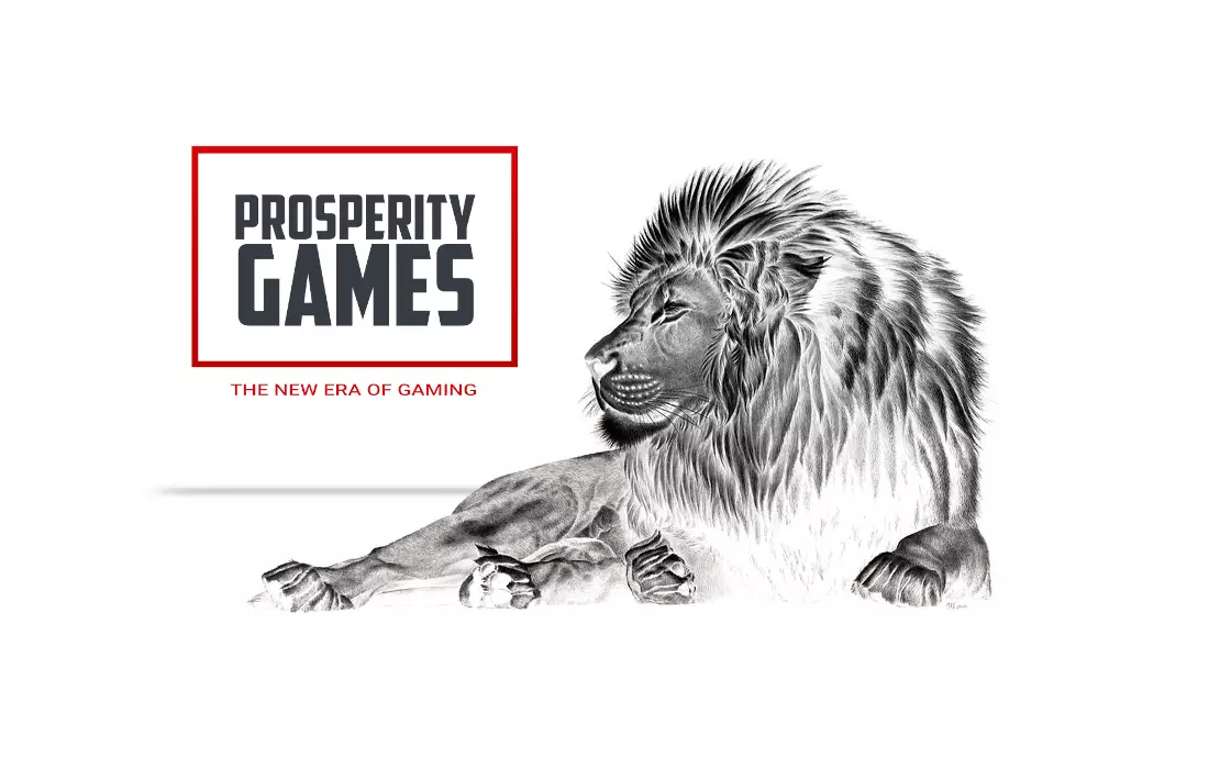 The Lion with prosperity games logo company in zug by Patrick Widmer